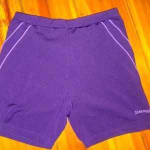 Biker Shorts - Purple - Spalding